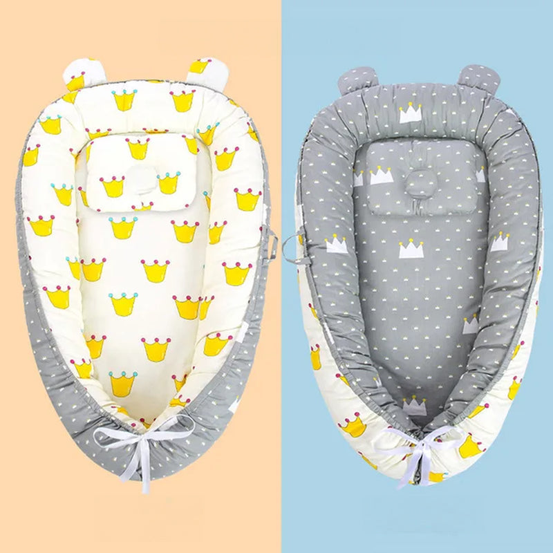 Snuggle Nest Baby Lounger - Bionic Crib for Newborns & Infants