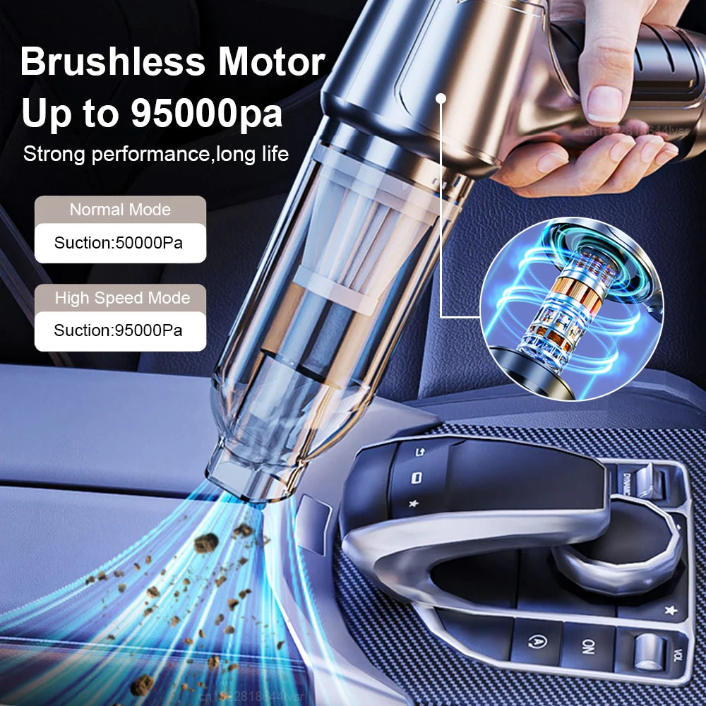 The Clean Machine: Cordless Handheld Vacuum with Turbo Power - Universal Found