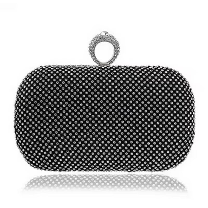 Evening Clutch Bags Diamond-Studded Evening Bag with Chain Shoulder Bag Women'S Handbags Wallets Evening Bag for Wedding