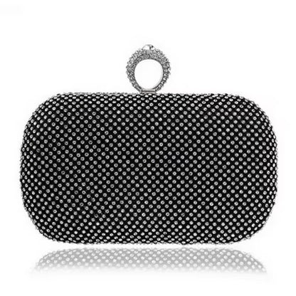 Evening Clutch Bags Diamond-Studded Evening Bag with Chain Shoulder Bag Women'S Handbags Wallets Evening Bag for Wedding