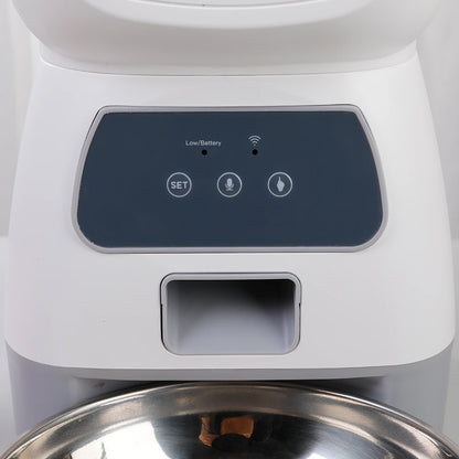 SmartBites 3.5L Automatic Pet Feeder: The Worry-Free Way to Feed Your Furry Friend - Universal Found