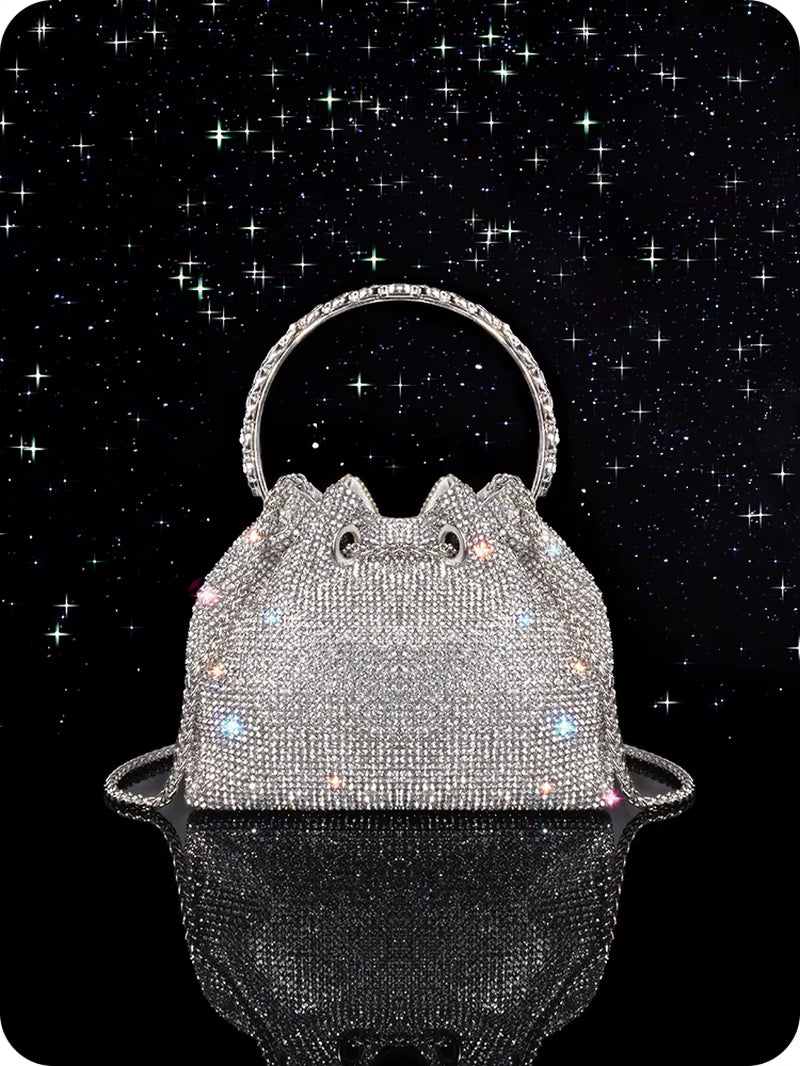 Luxury Bag Diamond Evening Bag Silver Designer Bag Handbags Pearl Bag Hand Bags Luxury Handbags