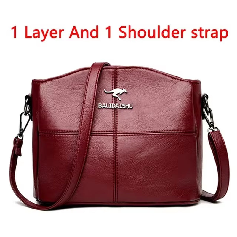 Genuine Brand Leather Sac Luxury Handbags Women Bags Designer Shoulder Crossbody Hand Bags for Women 2022 Purses and Handbags