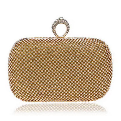 Evening Clutch Bags Diamond-Studded Evening Bag with Chain Shoulder Bag Women'S Handbags Wallets Evening Bag for Wedding