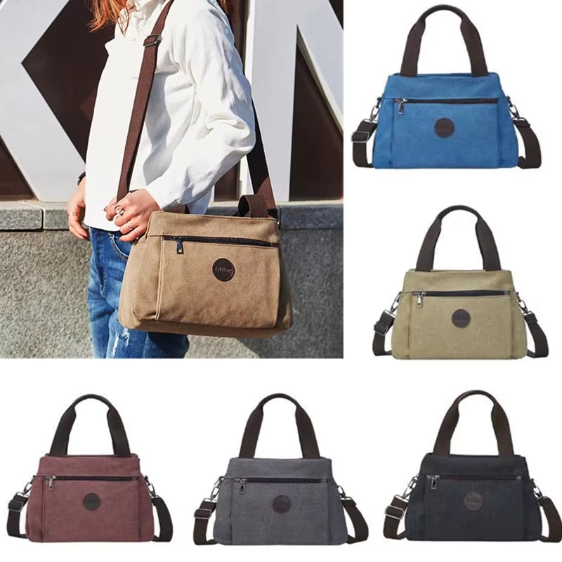 Women Bag Handbags Crossbody Canvas Bag for Woman New Big Bag Canvas Shoulder Tote Female Handbags Lady Designer Messenger Bags