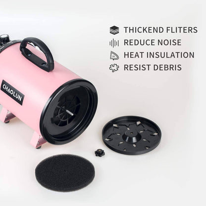 The Pampered Pup Dryer: High-Velocity Grooming for a Salon-Worthy Shine - Universal Found