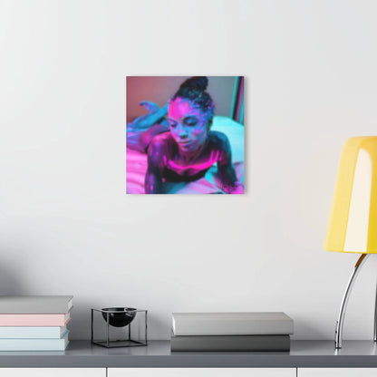 "Blur Me Out" Acrylic Print: A Captivating Portrait for Modern Spaces - Universal Found