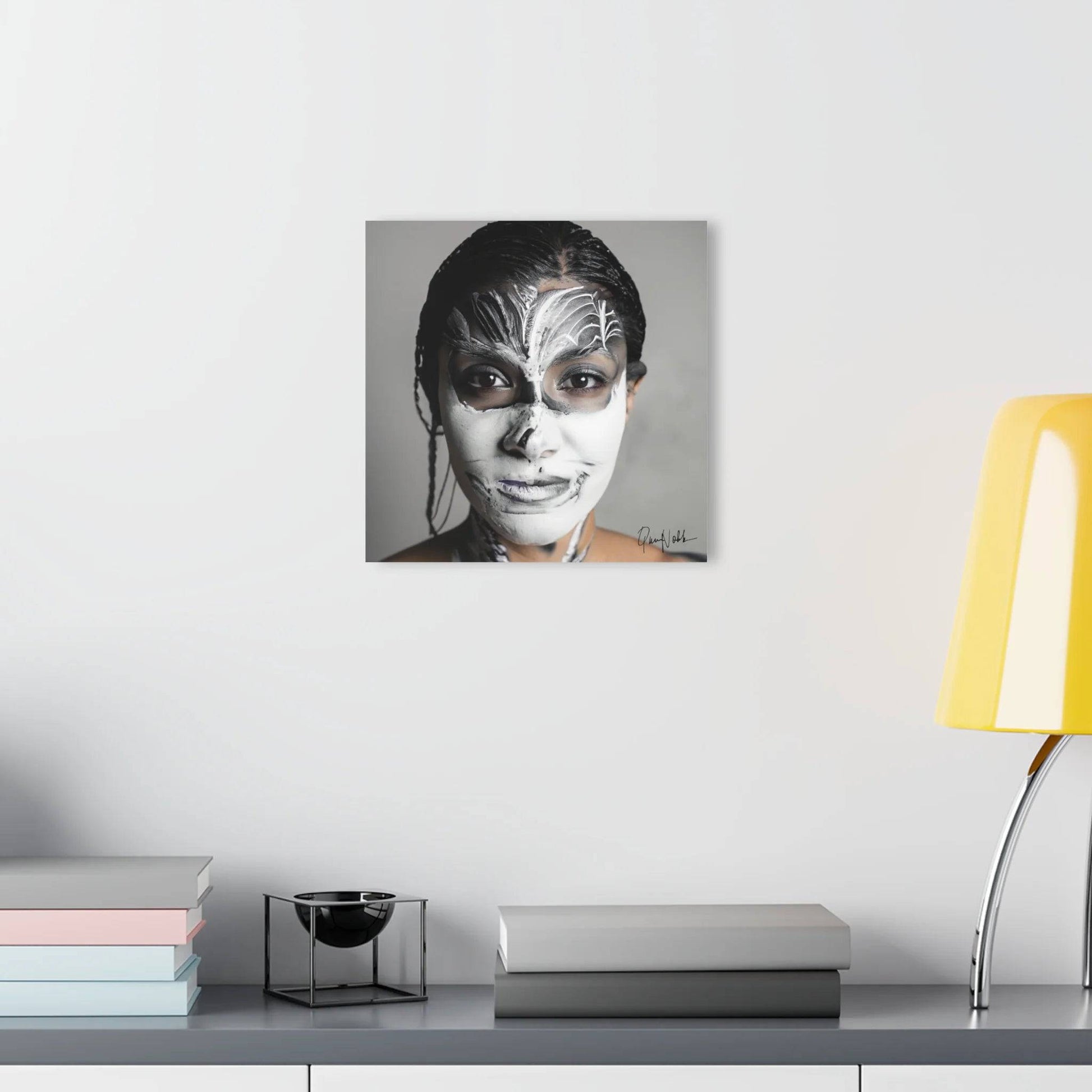 "CHANGE" Acrylic Print: A Bold & Modern Portrait for Art Enthusiasts - Universal Found