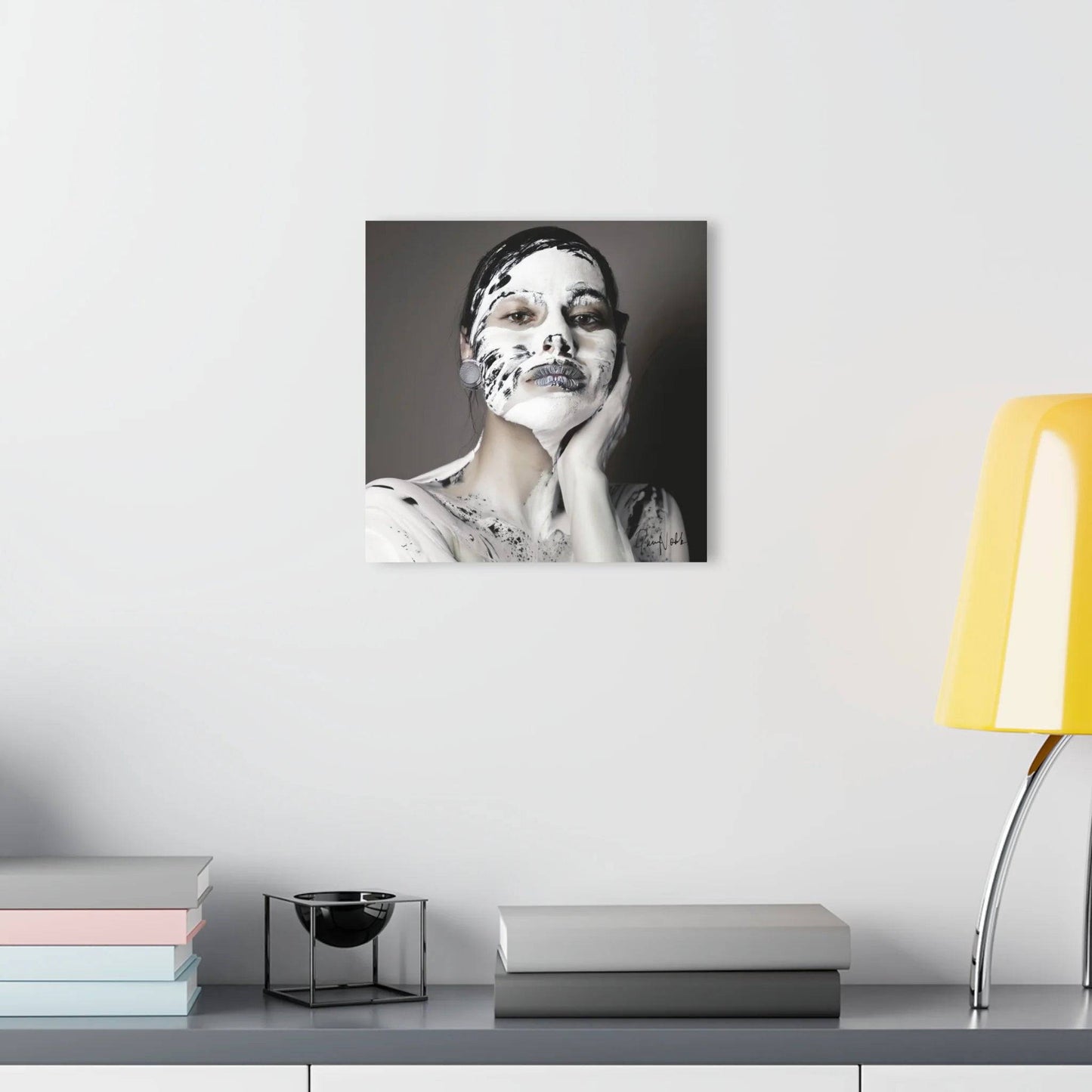 SHE:  A Captivating Acrylic Portrait Print by QueenNoble - Universal Found