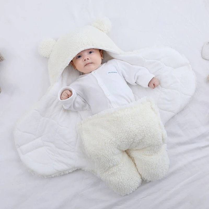 Little Snuggler Fleece Swaddle Blanket: A Cloud of Comfort for Your Newborn - Universal Found