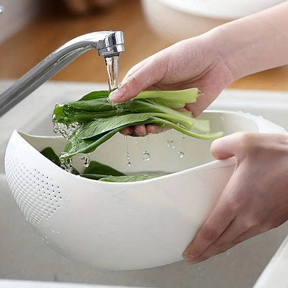 Rinse & Ready Rice Rinser: The All-in-One Kitchen Strainer - Universal Found