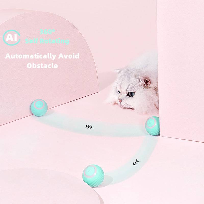 Kitty Whirlwind: The Self-Rolling, Light-Up Ball That Keeps Your Cat on Its Toes - Universal Found