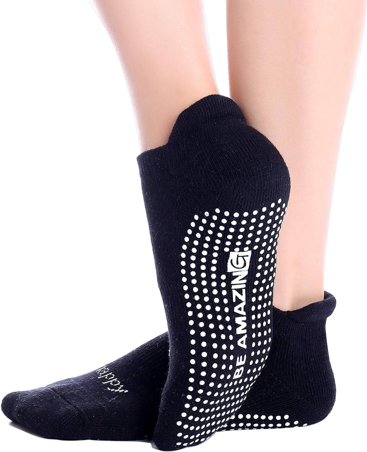 Stay Grounded Grip Socks: Non-Slip Comfort for Yoga, Barre, Pilates & More - Universal Found