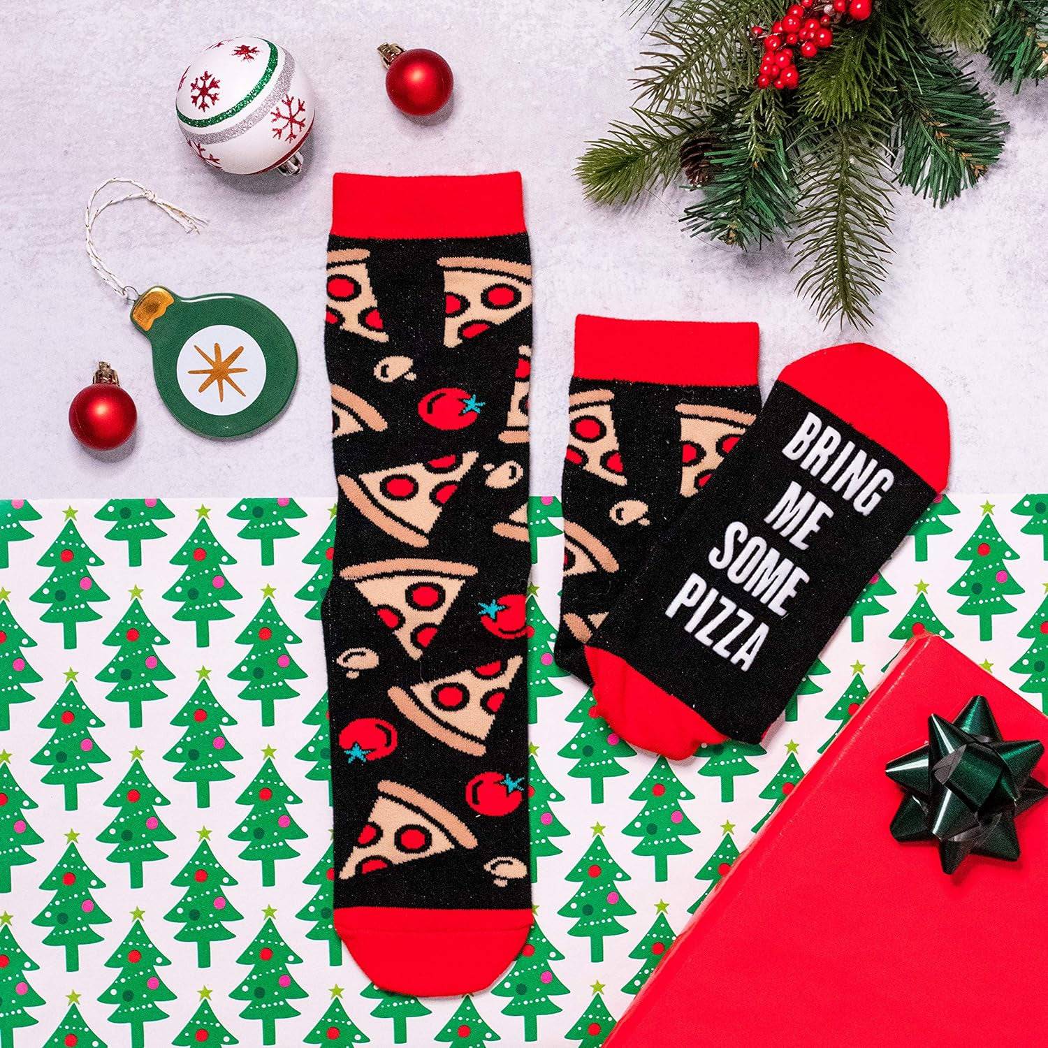 "If You Can Read This, Bring Me Pizza" Socks: The Funniest Feet in Town - Universal Found