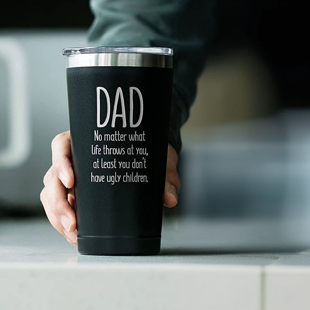 16oz Kaffeebecher „Der am besten aussehende Papa der Welt“