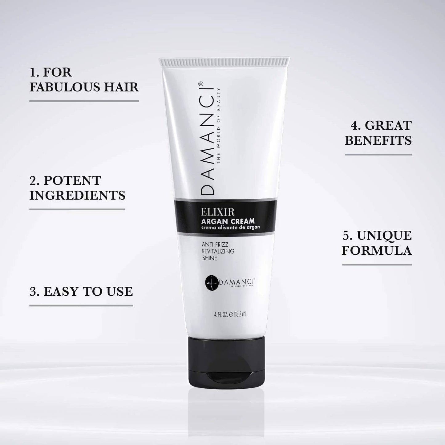 DAMANCI Elixir: Transform Your Hair with Luxurious Argan Cream - Universal Found