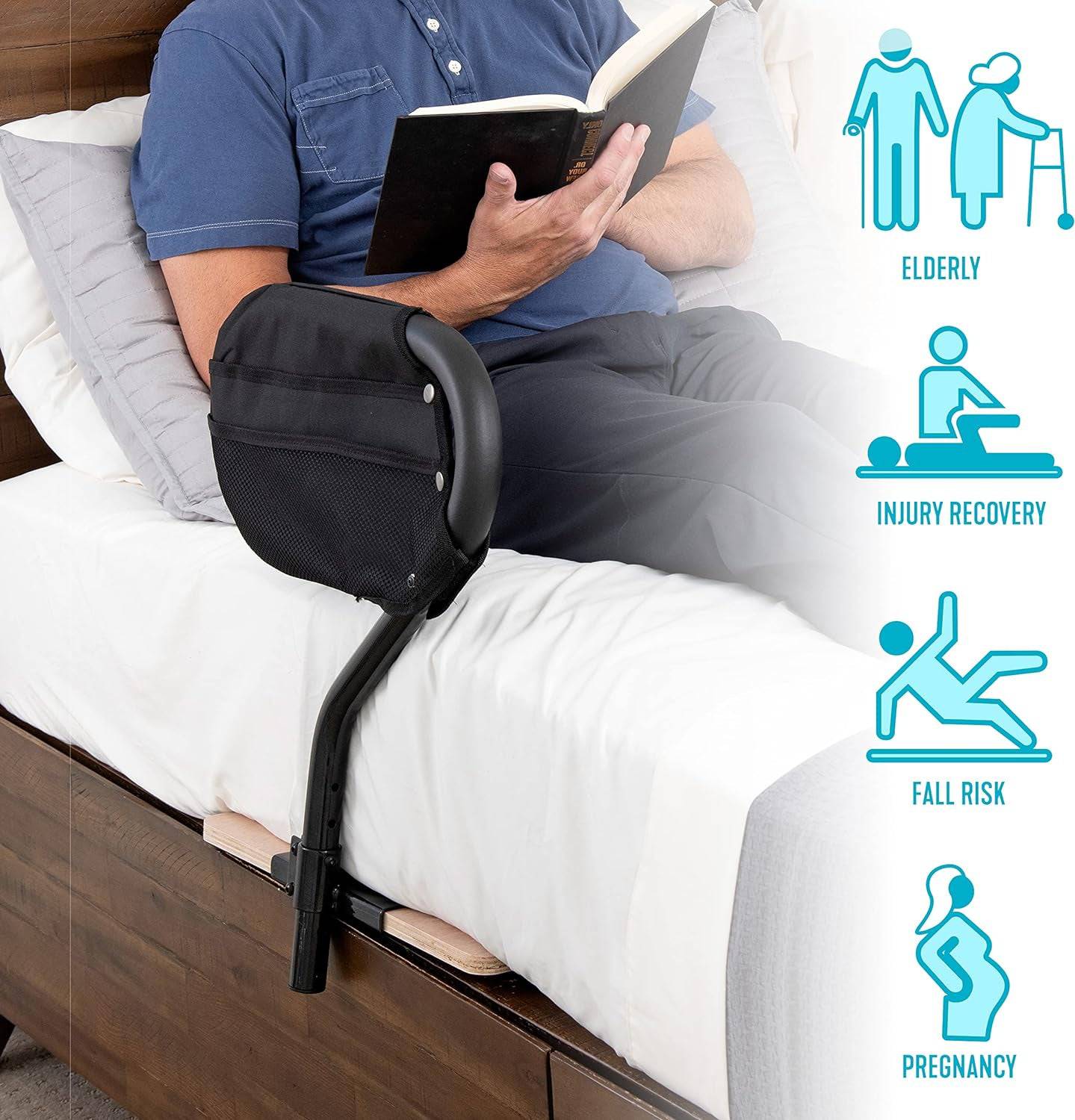 BedCane:  Your Helping Hand for Safe and Independent Bedside Mobility - Universal Found