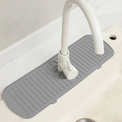 RippleFX: Silicone Faucet Splash Guard for a Splash-Free Sink - Universal Found