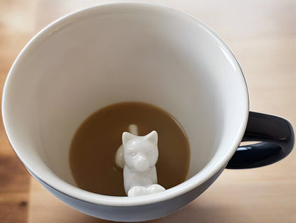 Cat Nap Mug: Reveal a Stretching Kitty with Every Sip! - Universal Found