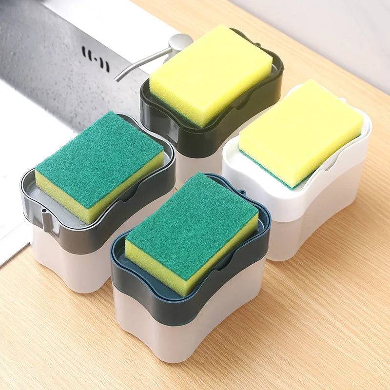 Smart Soap Dispenser & Sponge Caddy - The Gift of a Cleaner Kitchen - Universal Found