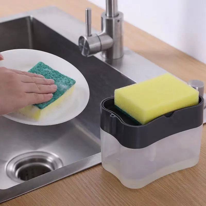 Smart Soap Dispenser & Sponge Caddy - The Gift of a Cleaner Kitchen - Universal Found