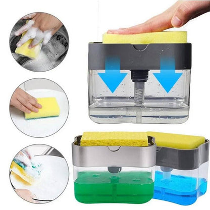 Smart Soap Dispenser & Sponge Caddy - The Gift of a Cleaner Kitchen - Universal Found