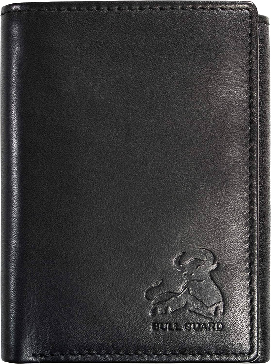 The Sentinel: RFID-Blocking Genuine Nappa Leather Trifold Wallet - Universal Found