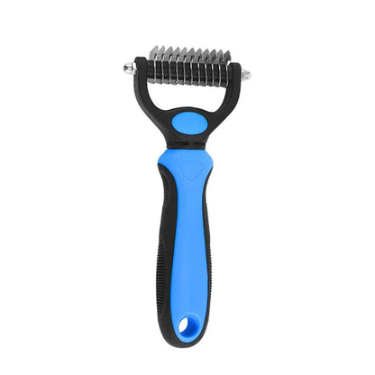 The Fur Buster: 2-in-1 Pet Deshedding & Detangling Brush - Universal Found