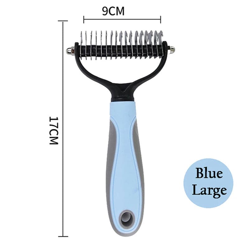 The Fur Buster: 2-in-1 Pet Deshedding & Detangling Brush - Universal Found