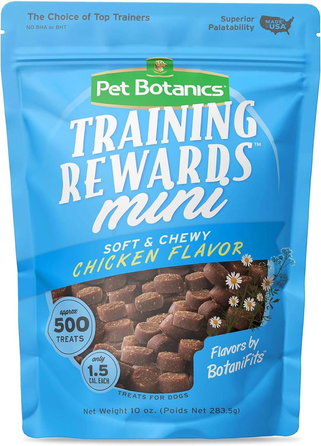 Pet Botanics Mini Training Treats: 500 Tiny Rewards, Big Flavor (Chicken) - Universal Found