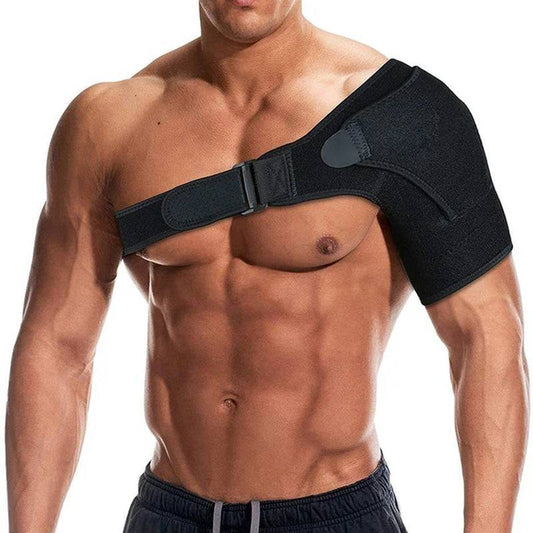 Adjustable Shoulder Support Brace – Breathable, Supports Injury Recovery - Universal Found