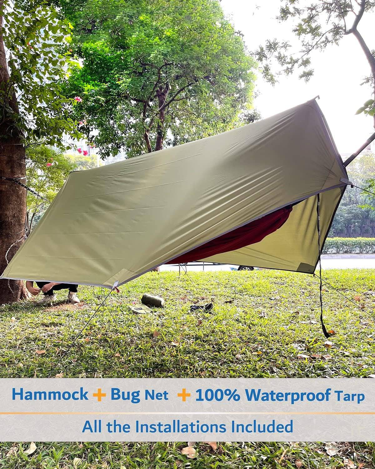 The TrailNest Camping Hammock: Your Double-Wide Escape into Nature - Universal Found