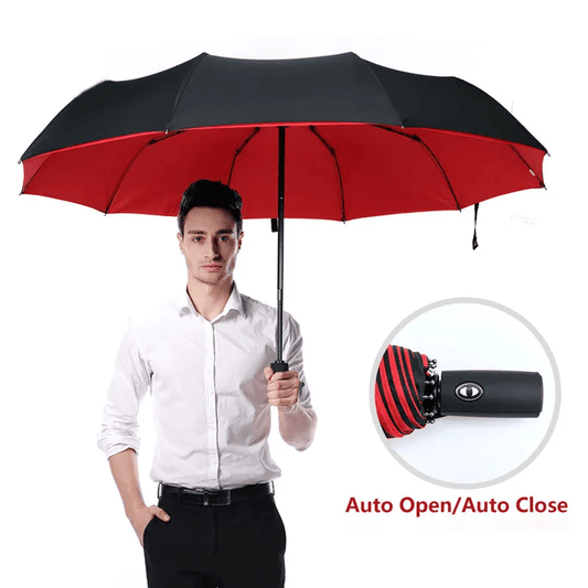 Windproof Automatic Umbrella – Stay Dry, No Matter the Weather! - Universal Found
