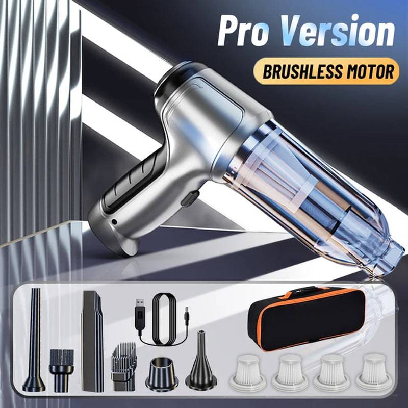 The Clean Machine: Cordless Handheld Vacuum with Turbo Power - Universal Found