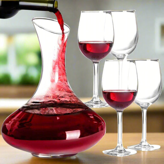 Elegant Wine Decanter Set: Elevate Wine, Impress Guests - Universal Found