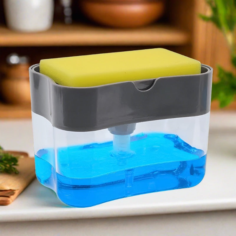 Smart Soap Dispenser & Sponge Caddy - The Gift of a Cleaner Kitchen - Universal Found